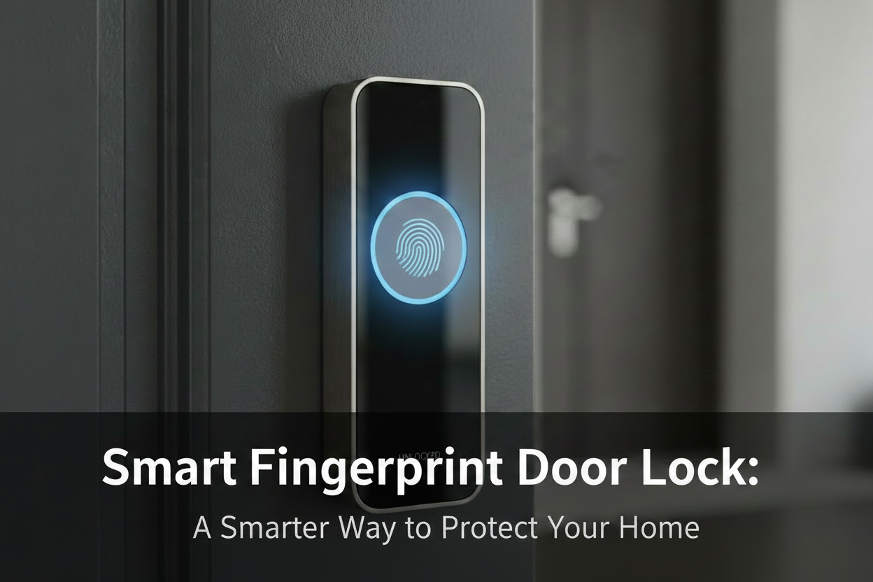 Smart Fingerprint Door Lock: A Smarter Way To Protect Your Home