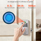 Fingerprint Door Lock, Electronic Biometric Deadbolt With Pioneering Easy-Grip Design, Auto Locking, One-Time Code, Anti-Peeking Password, Keyless Entry Door Lock For Home, Apartment, Silver