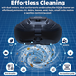 SP1 - Cordless Robotic Pool Cleaner, Pool Robot, Automatic Pool Vacuum for Floor Only Cleaning Flat Bottom Above Ground Pools up to 860 sq ft, 2.5 Hour Fast Charge, 120 Minute Run Time