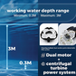 SP1 - Cordless Robotic Pool Cleaner, Pool Robot, Automatic Pool Vacuum for Floor Only Cleaning Flat Bottom Above Ground Pools up to 860 sq ft, 2.5 Hour Fast Charge, 120 Minute Run Time