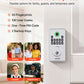 Fingerprint Door Lock, Electronic Biometric Deadbolt With Pioneering Easy-Grip Design, Auto Locking, One-Time Code, Anti-Peeking Password, Keyless Entry Door Lock For Home, Apartment, Silver
