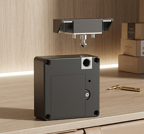 Qr Code Hidden Smart Furniture Rifid Locker TTlock Remote Control Wifi Door Gun App Drawer Cam Invisible Cabinet Lock