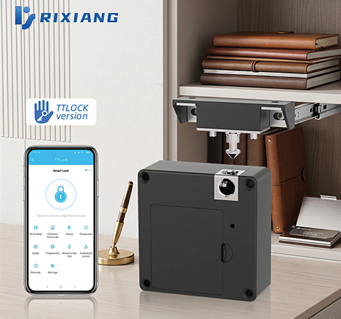 Qr Code Hidden Smart Furniture Rifid Locker TTlock Remote Control Wifi Door Gun App Drawer Cam Invisible Cabinet Lock